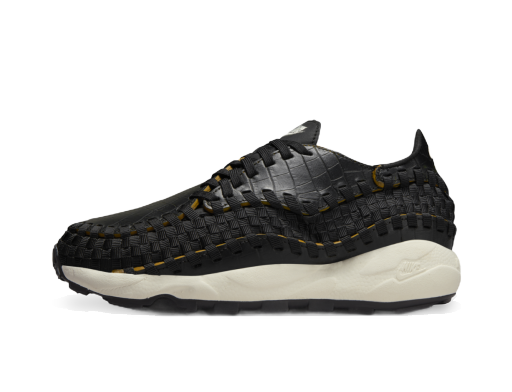 Superge in čevlji Nike Air Footscape Woven "Black Croc" W Črna | FQ8129-010