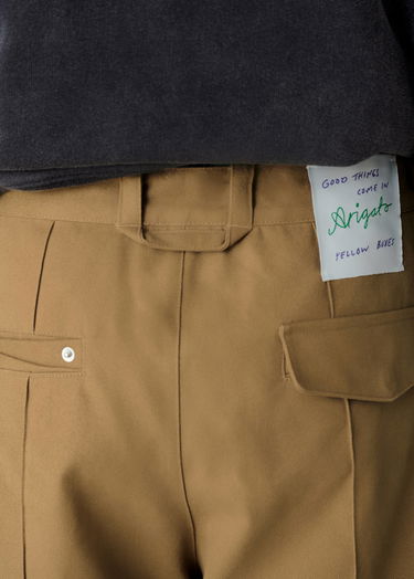 Kratke hlače AXEL ARIGATO Straight Shorts Bež | A3049001, 6