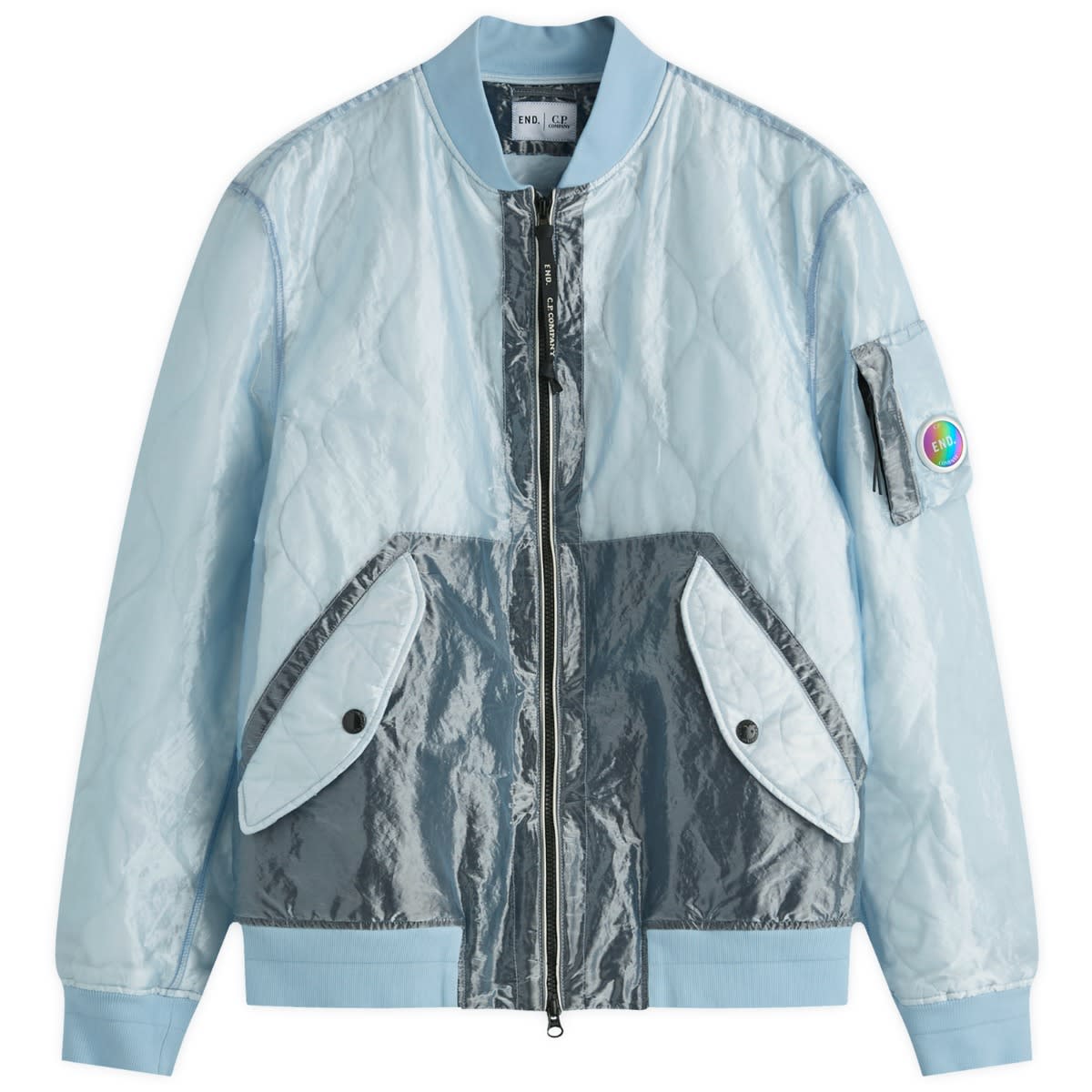 Bomber jakna C.P. Company END. x Kan-D Bomber Jacket Turkizna | 19CSOW031A, 0