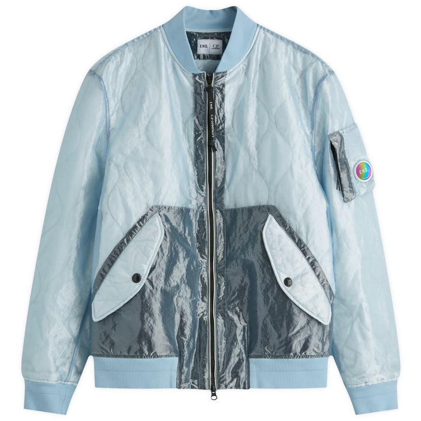 Bomber jakna C.P. Company END. x Kan-D Bomber Jacket Turkizna | 19CSOW031A