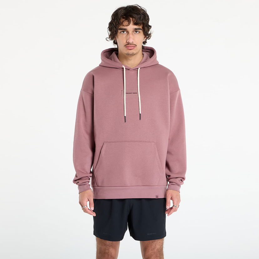 Pulover Under Armour Project Rock Icon Hoodie Roza | 6006245-651