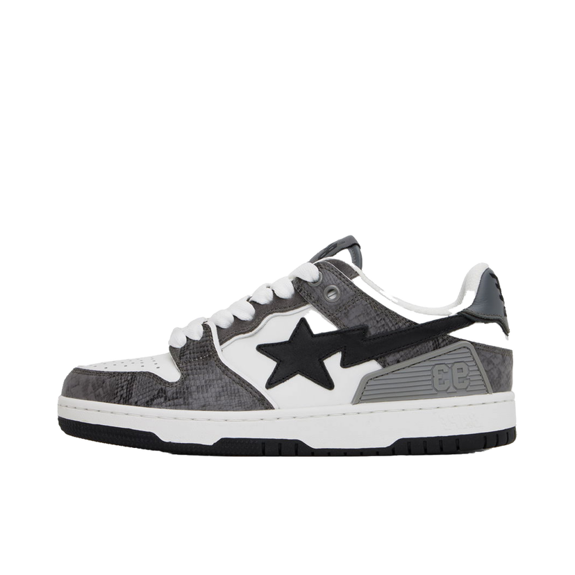 Superge in čevlji BAPE Sk8 STA #1 "Black & Gray" Siva | 001FWJ802055I/001FWJ801055I