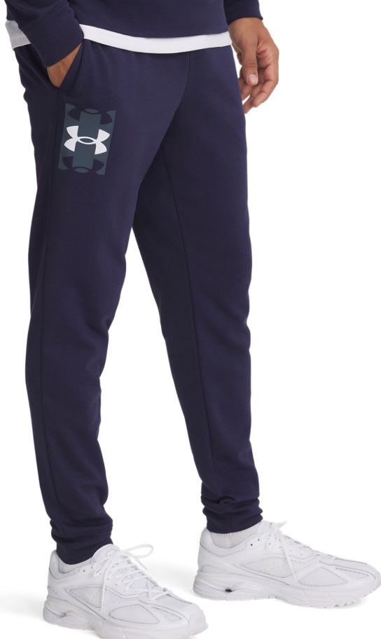 Trenirka Under Armour Under Armour Rival Terry Logo Joggers Mornarica | 1390144-410