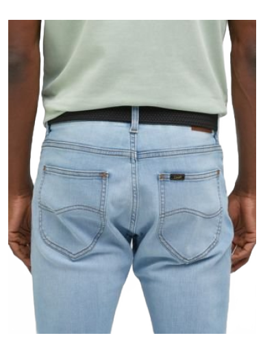 Pasovi Lee Elastic Webbing Belt Črna | 112331207:95