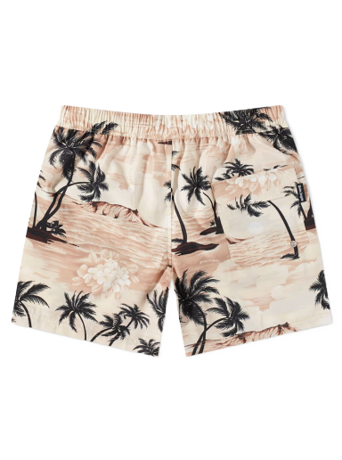 Kopalke Palm Angels Hawaiian Swim Short Bež | PMFD002S23FAB0046110