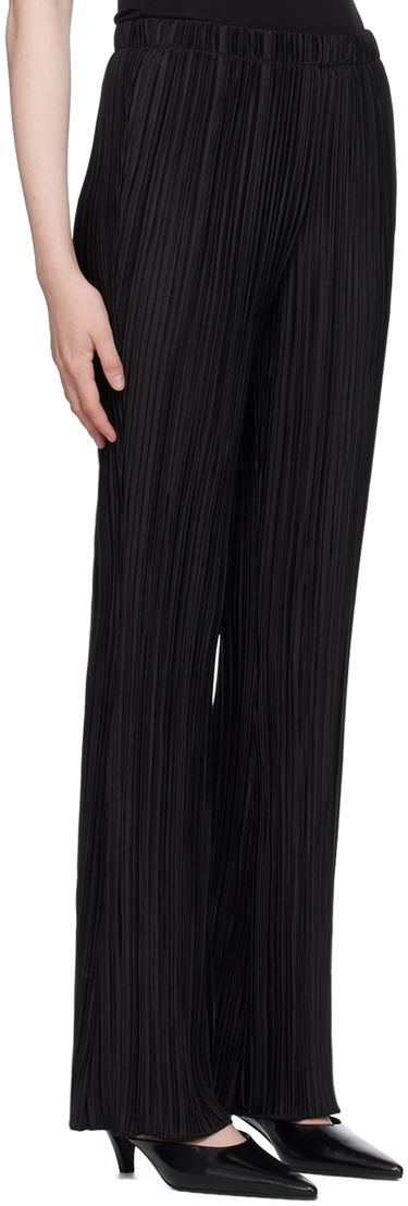 Hlače Anine Bing Anine Bing Women's Billie Pleated Trousers Črna | A-03-3148-000, 4