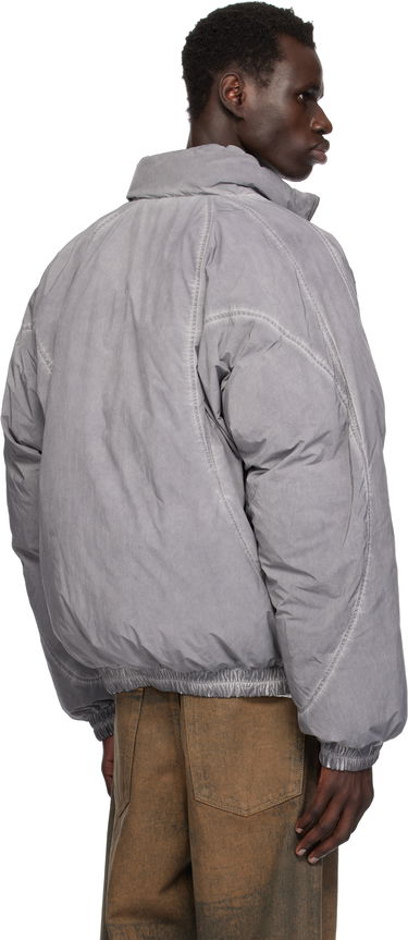 Puhovka Alexander Wang Alexander Wang Padded Track Jacket Siva | UWC1252037, 2