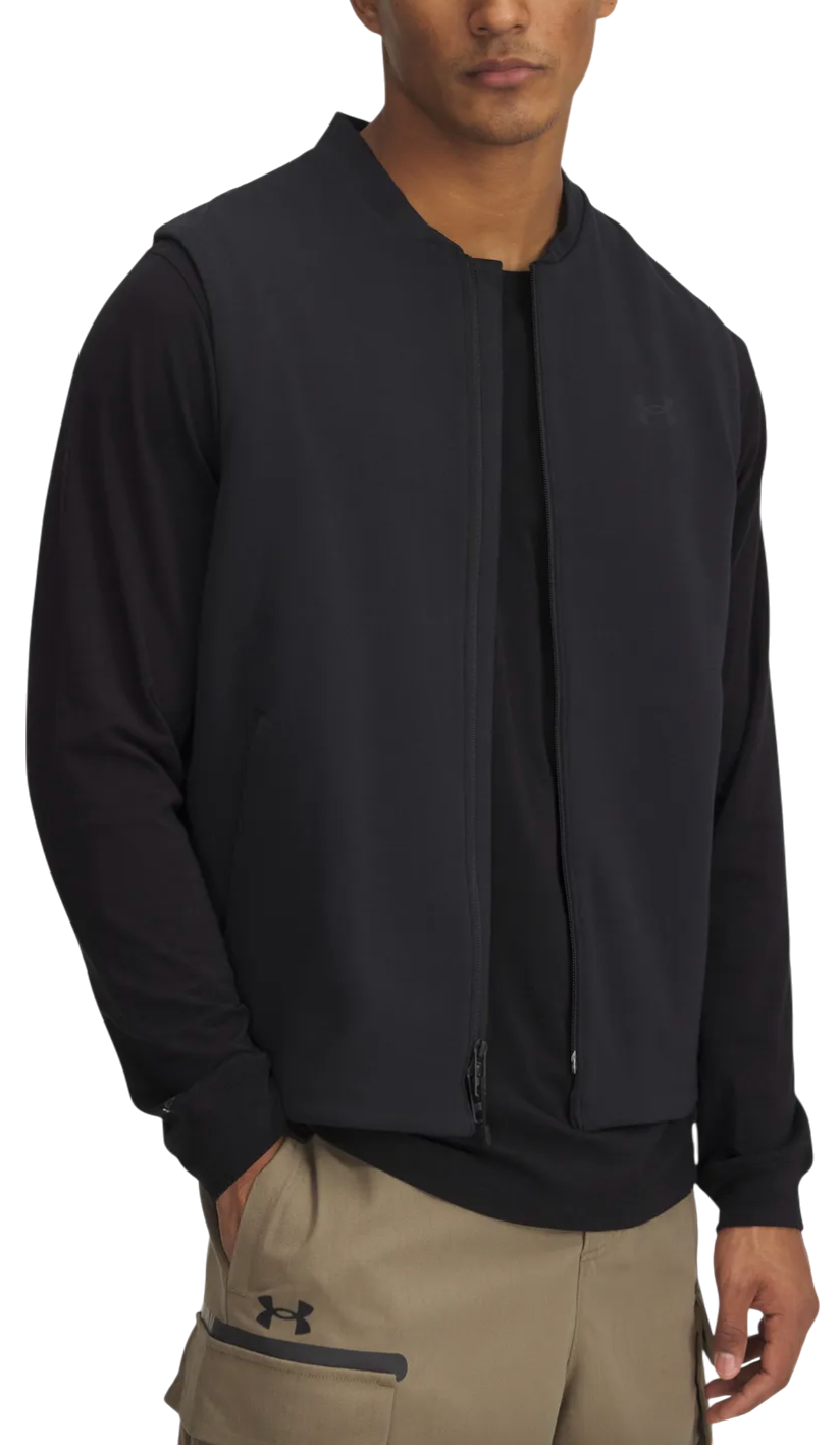 Telovnik Under Armour Under Armour Unstoppable Fleece Grid Vest Črna | 1390272-001