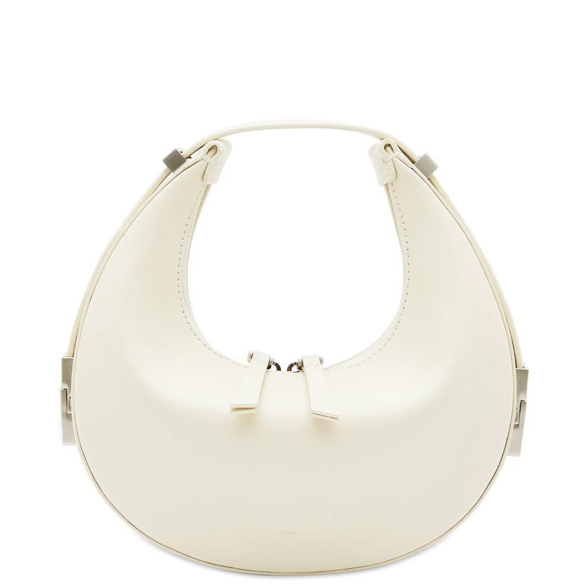 Torba za čez ramo OSOI Mini Crescent Shoulder Bag Bela | 21SB030-101-02