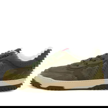 Superge in čevlji Gucci Re-Web Sneaker Zelena | 831661-AAEX3-3343, 1