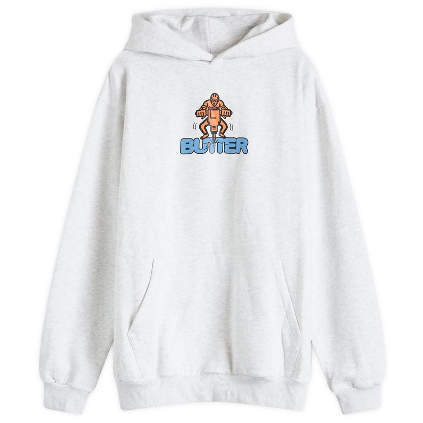 Pulover Butter Goods Jack Hammer Hoodie Siva | BGQ224D21401
