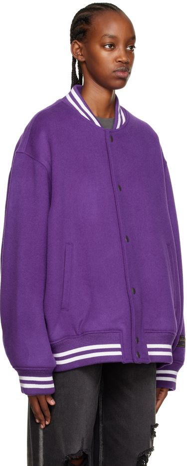 Bomber jakna We11done We11done Oversized Bomber Jacket Lila | WD-JP3-22-029-U-PP, 1