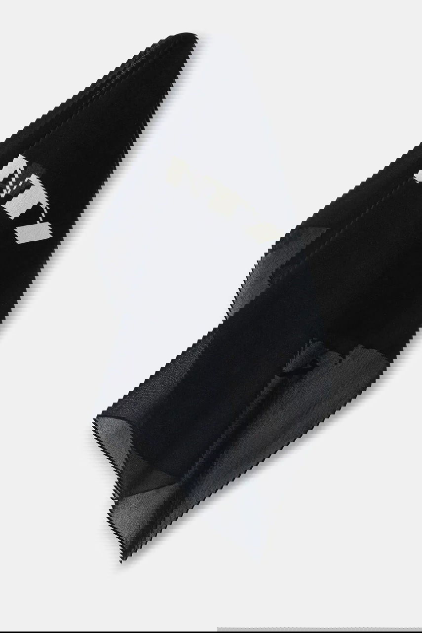 Šala Rick Owens Rick Owens DRKSHDW Cotton Printed Opera Bandana Črna | DA02E7471.SCAEP2, 0