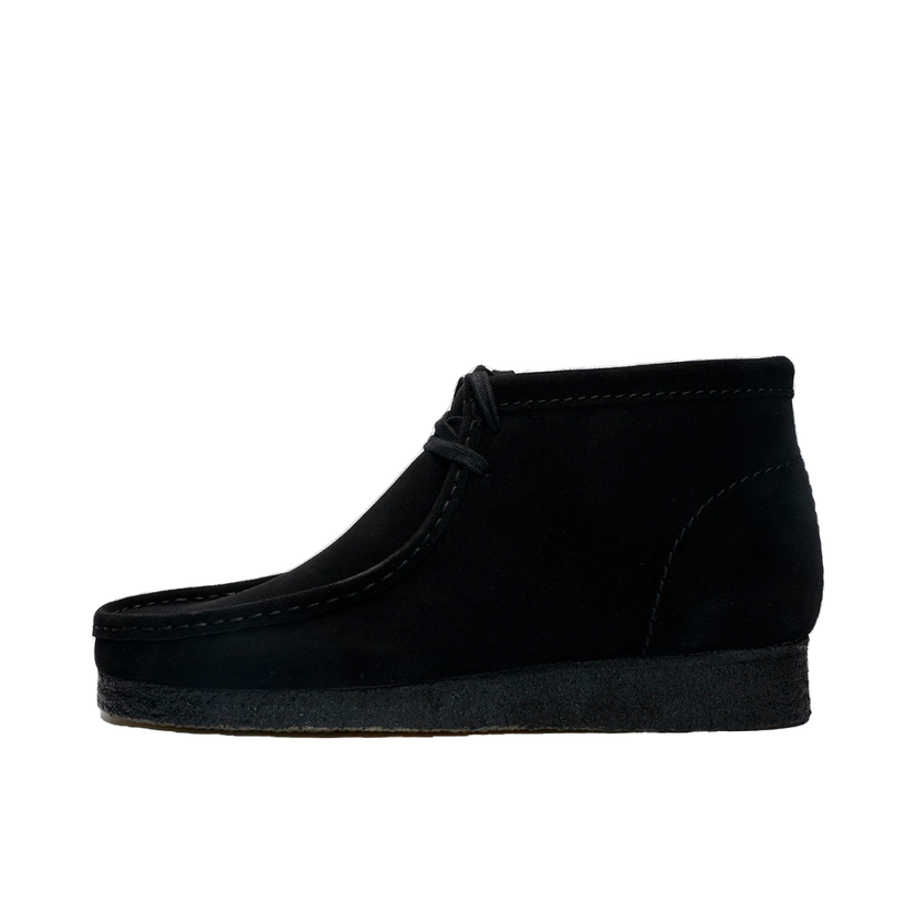 Superge in čevlji Clarks Wallabee Boot Črna | 26155517