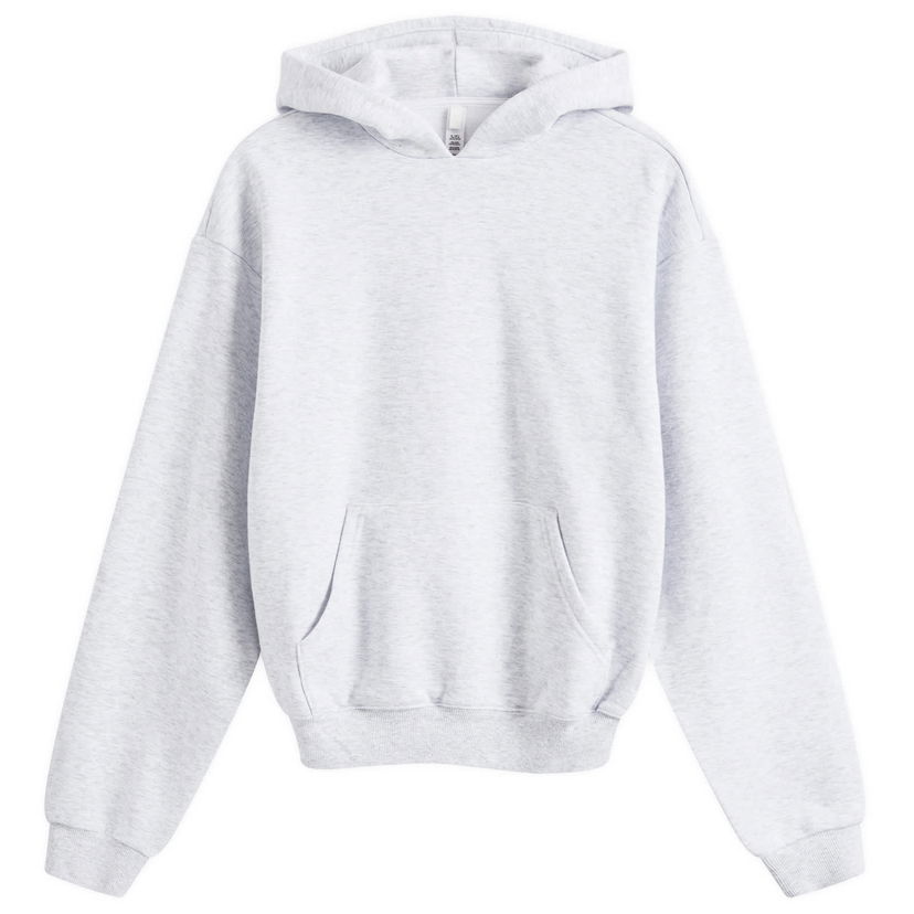 Pulover SKIMS Cotton Fleece Pullover Hoodie Siva | TP-PLO-4475-LHG