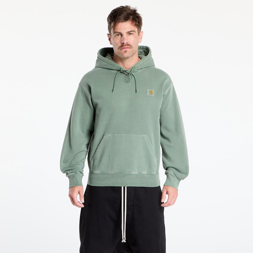 Pulover Carhartt WIP Hooded Nelson Sweatshirt Zelena | I029963.1YFGD