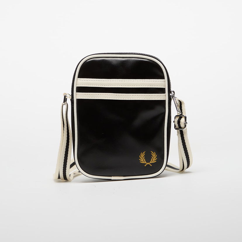 Torba za čez ramo Fred Perry Fred Perry Classic Small Side Bag Črna | L1179 D57