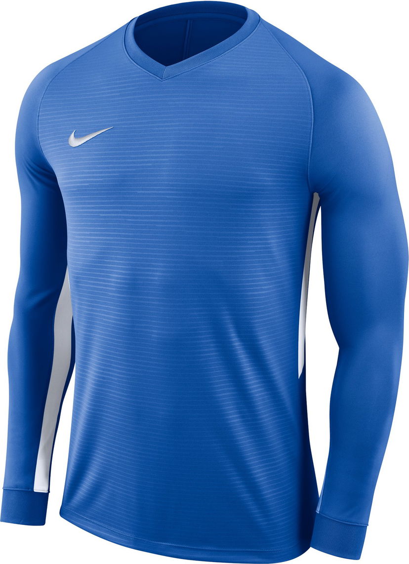 Dres Nike Tiempo Dri-FIT Long Sleeve Soccer Jersey Modra | 894248-463