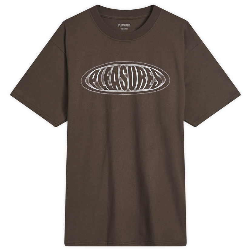 Majica Pleasures Sandblast Graphic T-Shirt, Size Large Rjava | P25SU044-CLO