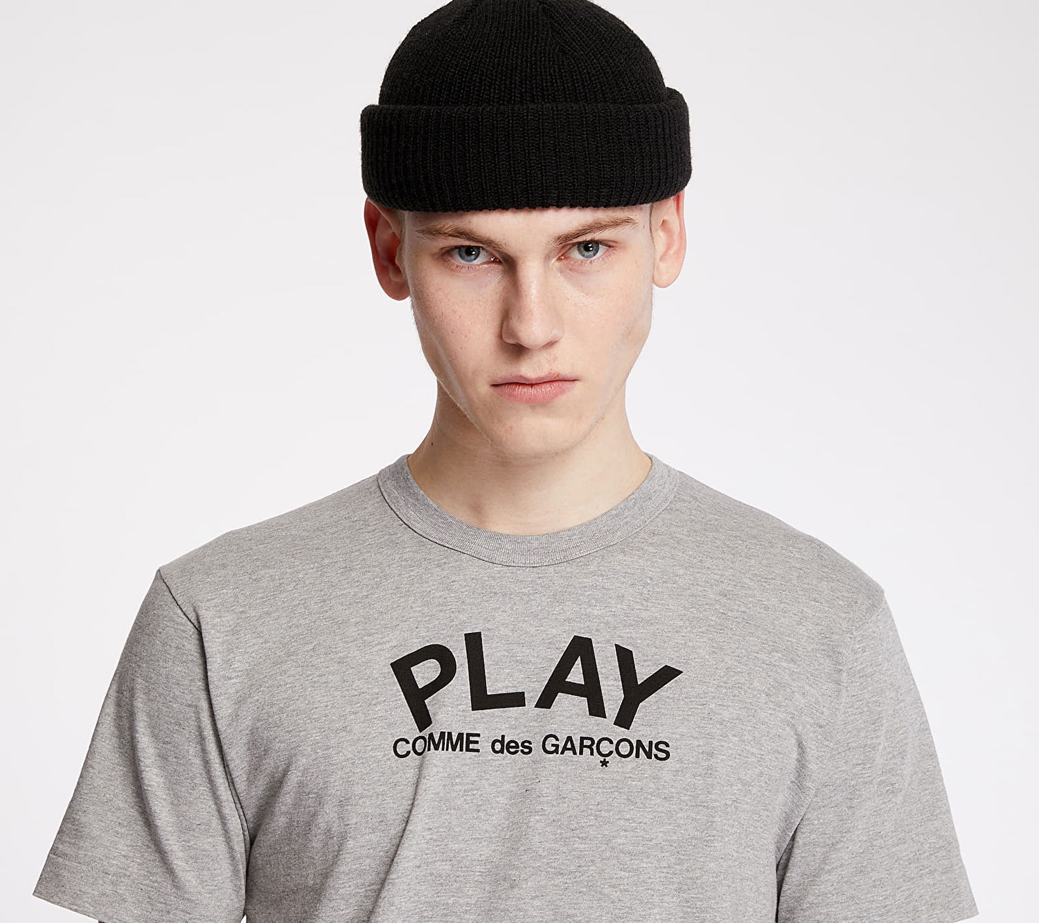 Majica Comme des Garçons PLAY Tee Siva | AZT072 grey, 1