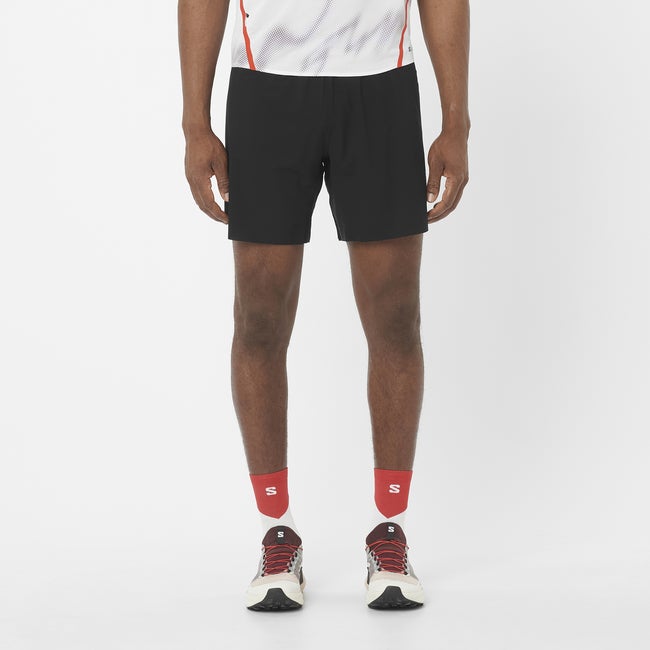 Kratke hlače Salomon S/Lab Speed 7" Running Shorts Črna | LC2692200, 0
