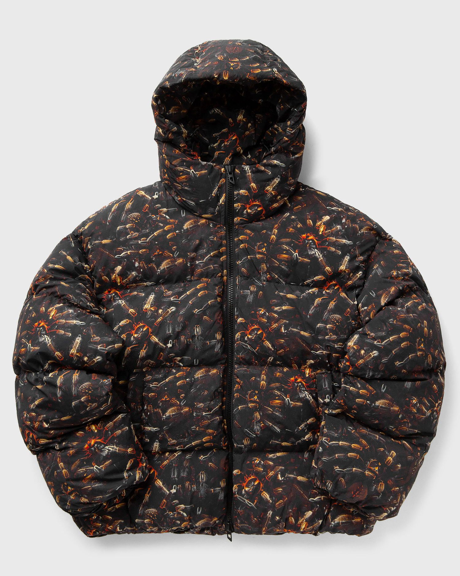 Puhovka Diesel Spider Print Puffer Jacket Črna | A18760-0AJFX-900A, 0
