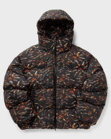 Puhovka Diesel Spider Print Puffer Jacket Črna | A18760-0AJFX-900A, 0