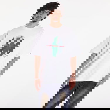 Majica BAPE A BATHING APE Shark Shinji Ape Head Relaxed Fit Tee Bela | 001TEK301328MWHT, 0