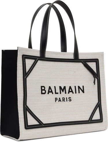 Tote bag Balmain Balmain B-Army Raffia Tote Bež | EN0FF901TCRB, 1