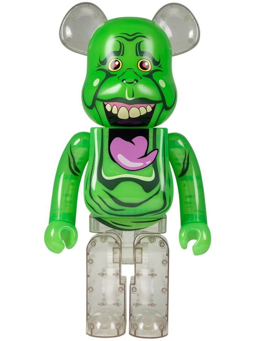 Collectibles Medicom Toy Ghostbusters Slimer BE@RBRICK figure - Green Zelena | MEDI011819619606