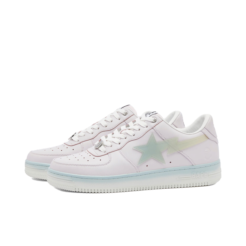 Superge in čevlji BAPE A Bathing Ape Men's Bape Sta #5 Bela | 001FWJ801054I-PUR