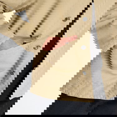 Jakna C.P. Company C.P. Company Cotton/Linen Overshirt Bež | 18CMOS200A006273G-305, 3