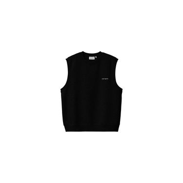 Pleteni pulover Carhartt WIP Script Vest Črna | I033084_0D2_XX, 7