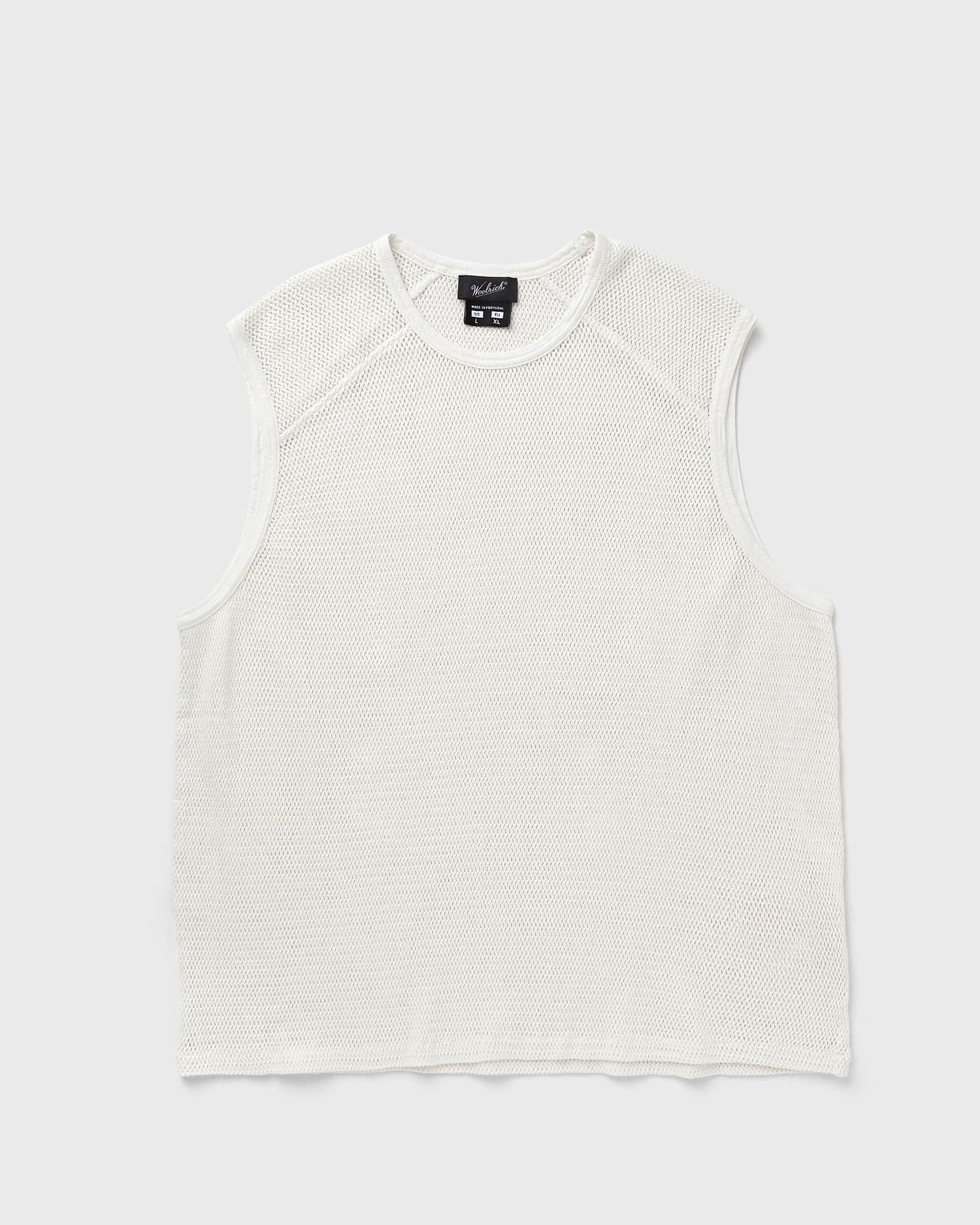 Majica brez rokavov WOOLRICH Mesh Tank Top Bela | CFBLTE0167MRUT4101-8887, 1