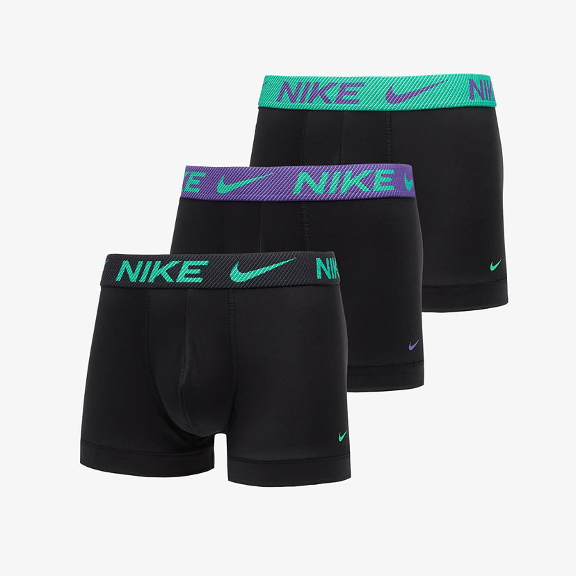 Boksarice Nike DRI-FIT Essential Micro Trunks (3-Pack) Črna | 0000KE1156-U9M