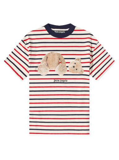 Majica Palm Angels Kill The Bear Striped Tee Večbarvna | PMAA001S22JER0122560