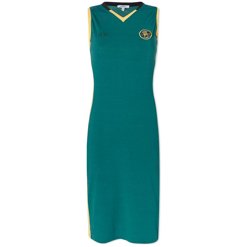 Obleke Miaou Miaou Nora Zip Front Dress Zelena | 5048VISPNE