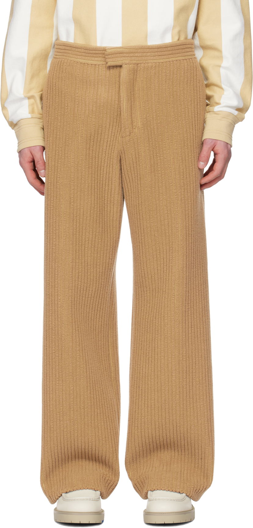 Hlače Burberry Burberry Corduroy Trousers Rjava | 8101787
