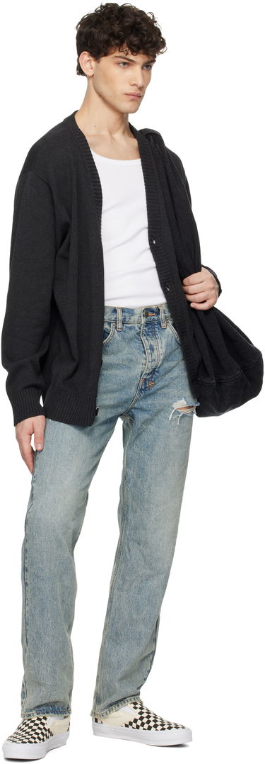 Kavbojke Ksubi Ksubi Anti K Stage Dive Trashed Jeans Modra | MPS25DJ030, 3