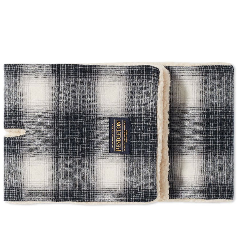 Šala Neighborhood Neighborhood x Pendleton Check Boa Muffler Mornarica | 2221508N-AC01S-BLK