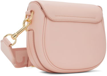 Torba za čez ramo Marc Jacobs Marc Jacobs 'The J Marc' Small Saddle Bag Roza | 2S3HMS003H03, 2