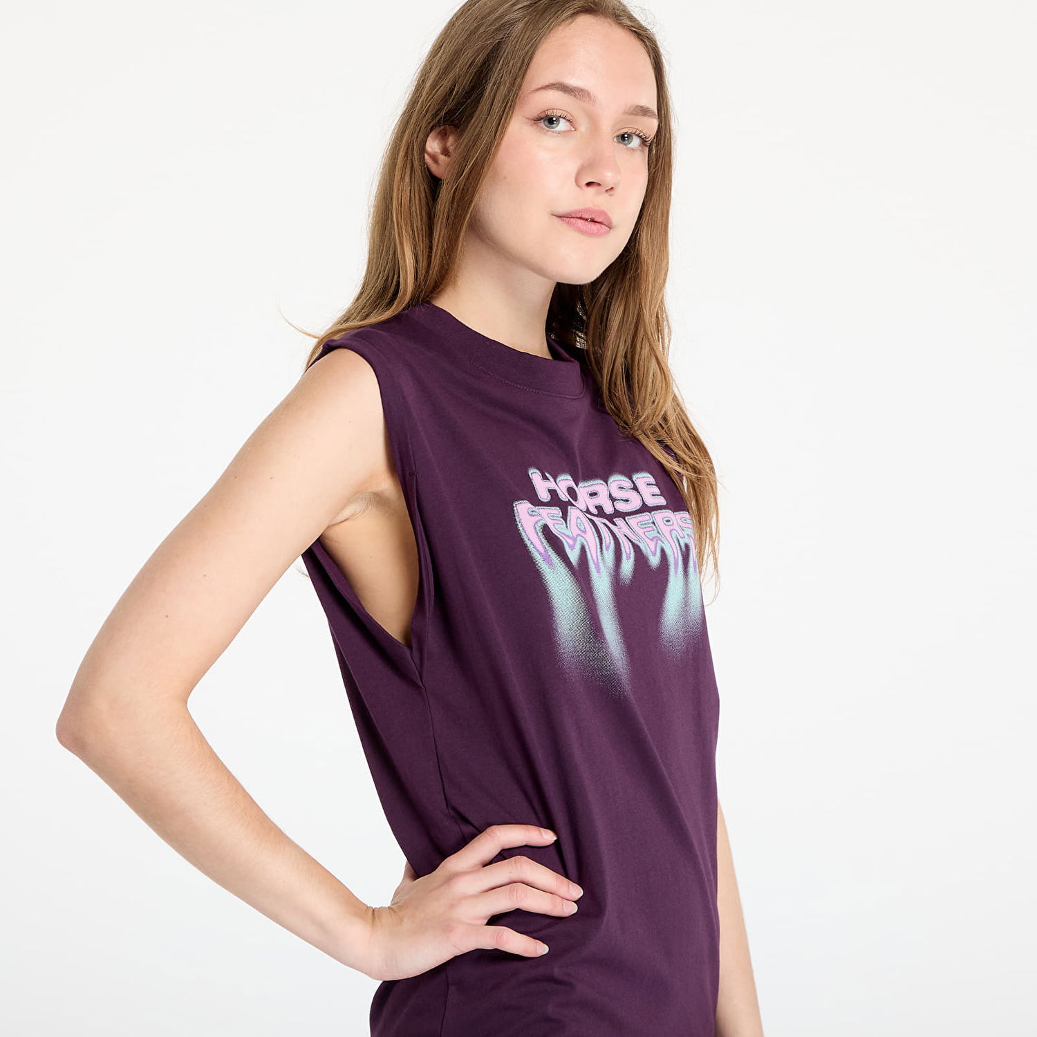 Obleke Horsefeathers Horsefeathers Mary Sleeveless Midi Dress Lila | SW934A, 1