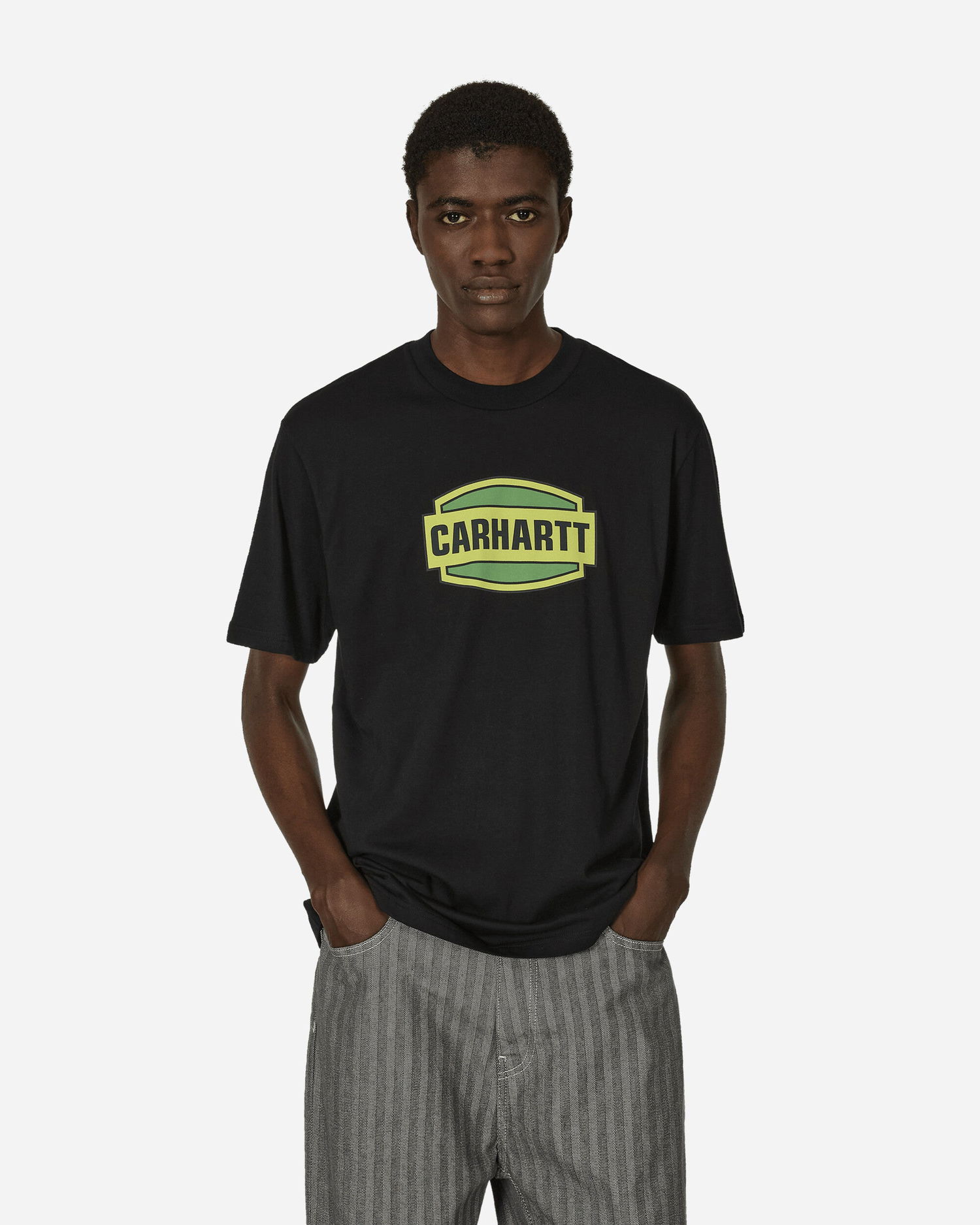 Majica Carhartt WIP Press Script T-Shirt Črna | I033637 89XX, 1