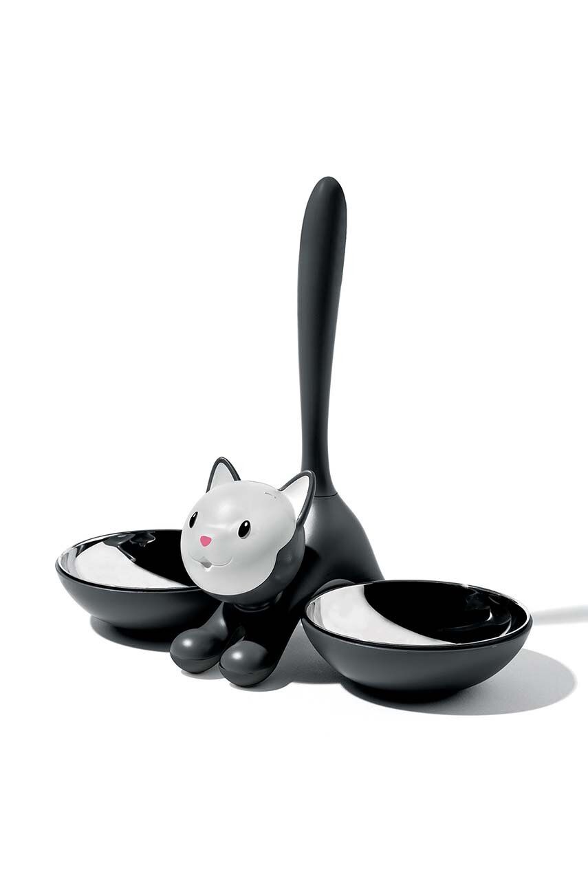 Home decor Alessi Tigrito Pet Bowl Črna | AMMI09.B, 0