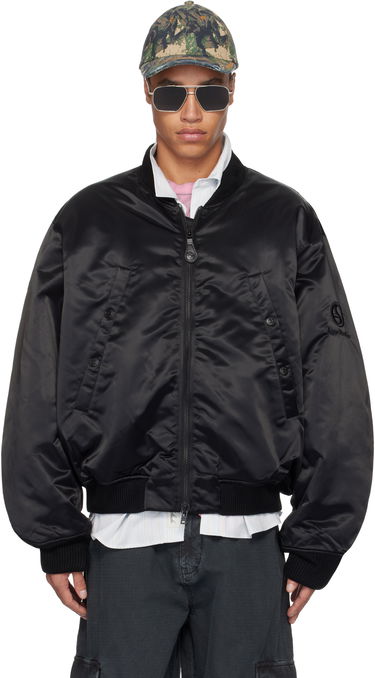 Bomber jakna Acne Studios Acne Studios Logogram Bomber Jacket Črna | B90819-, 0