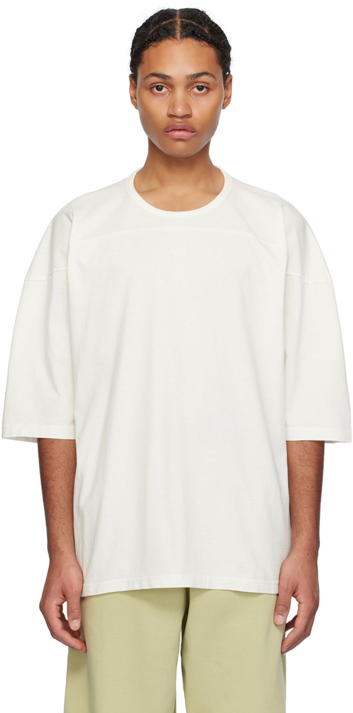 Majica Maison Margiela MM6 Dropped Shoulder T-Shirt Bela | SH0GC0005 S23962