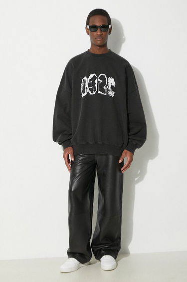 Pulover 032C Eternal Bubble Crewneck Sweatshirt Črna | SS24.C.2020, 1