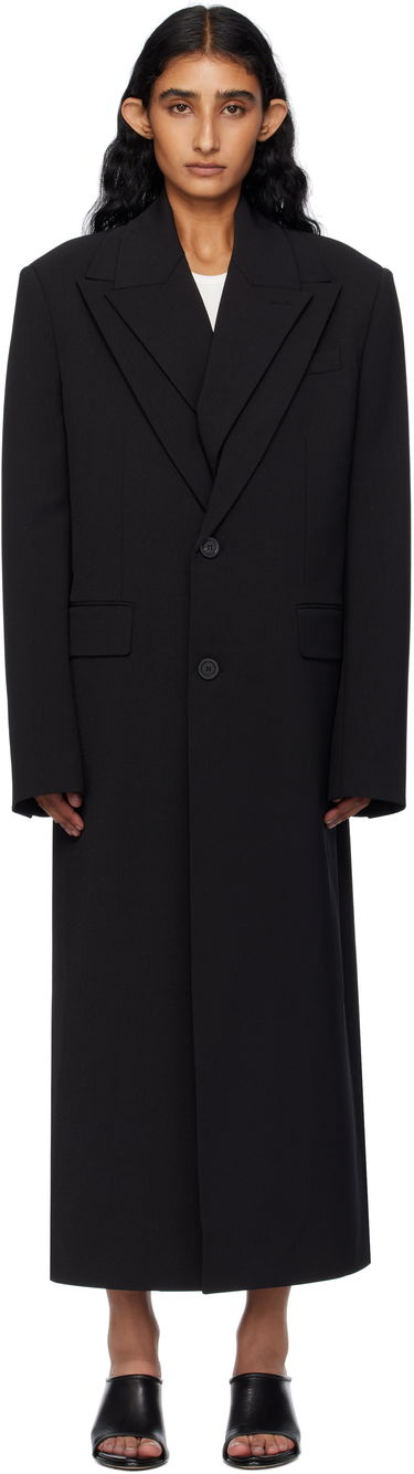 Plašči Jean Paul Gaultier Jean Paul Gaultier Double Layer Coat Črna | 25/03-U-OU010-W002-00, 0