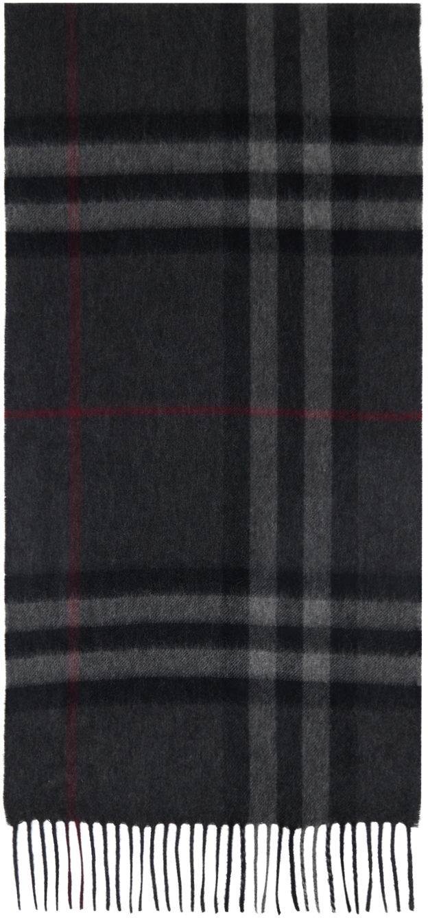 Šala Burberry Check Scarf Gray Siva | 8015538