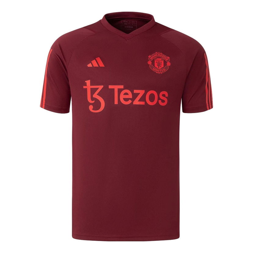 Majica adidas Originals Manchester United Tiro 23 Training Jersey Rdeča | IA7245